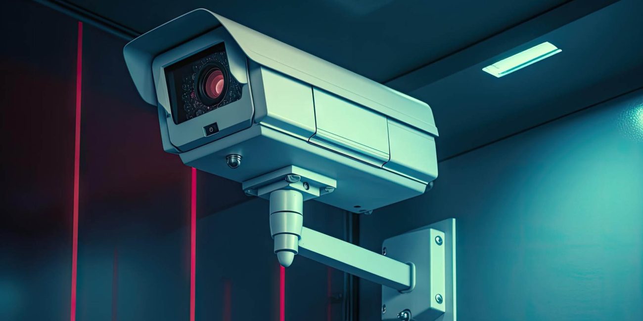 Illustrative photograph of a surveillance camera